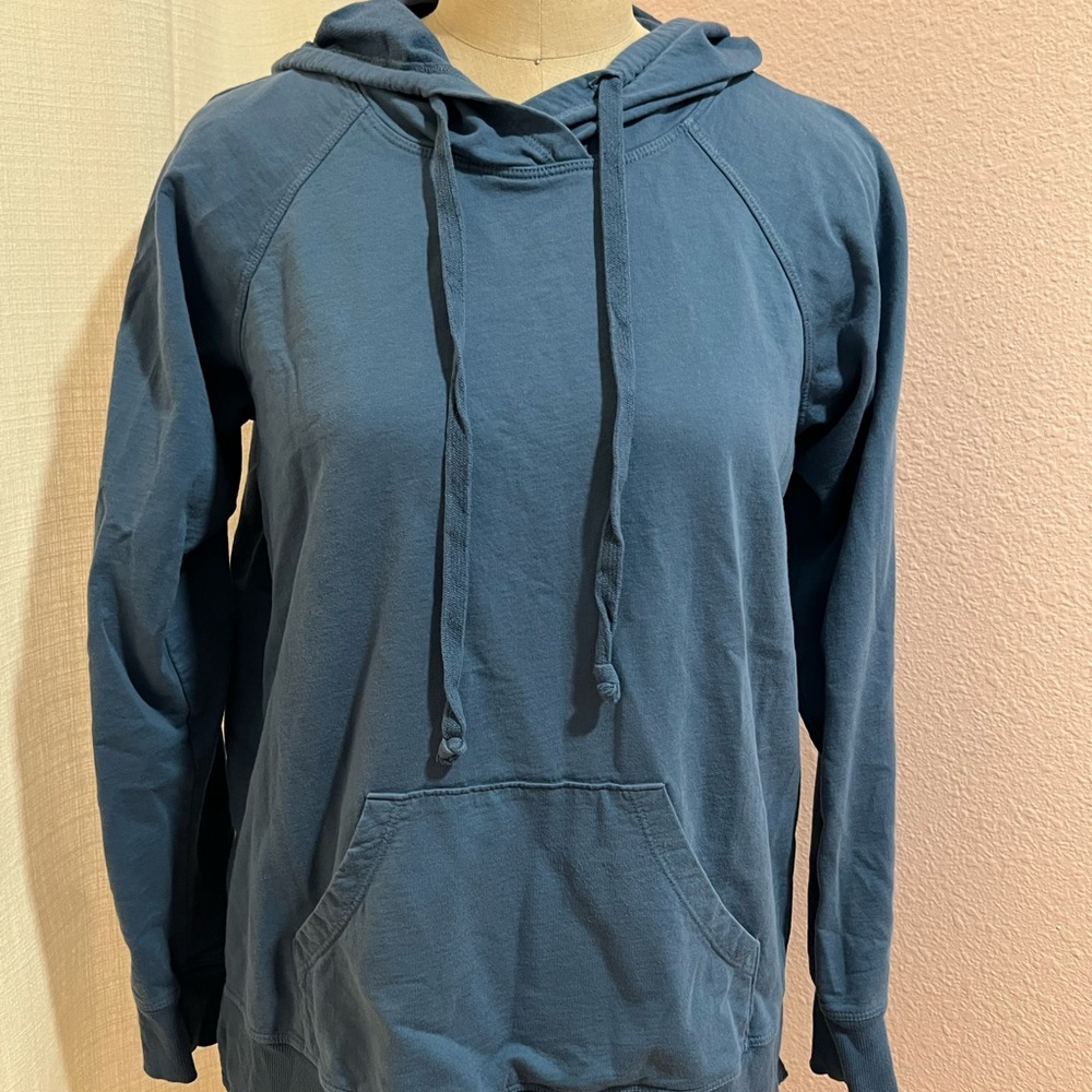 High low lightweight hoodie